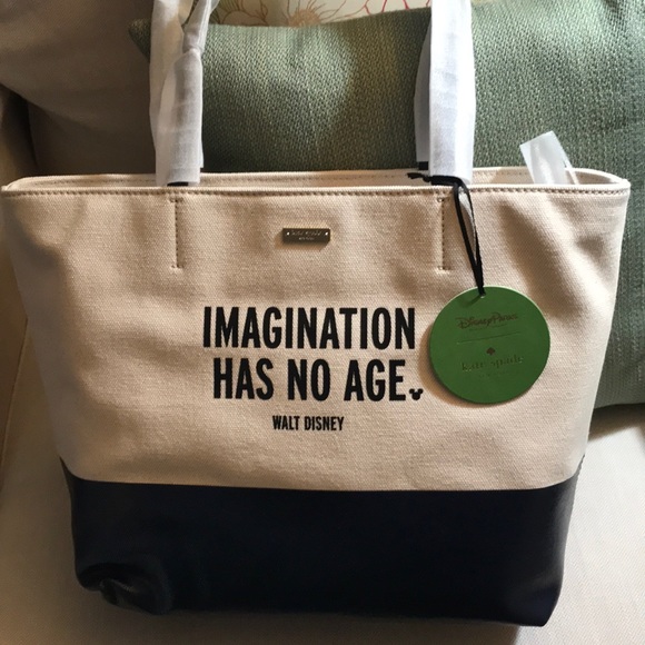 kate spade disney canvas tote